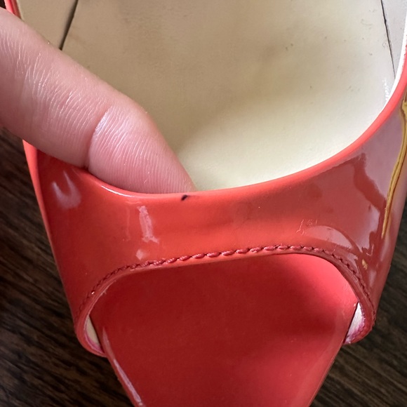 Prada Coral Peep-Toe - Picture 2 of 4